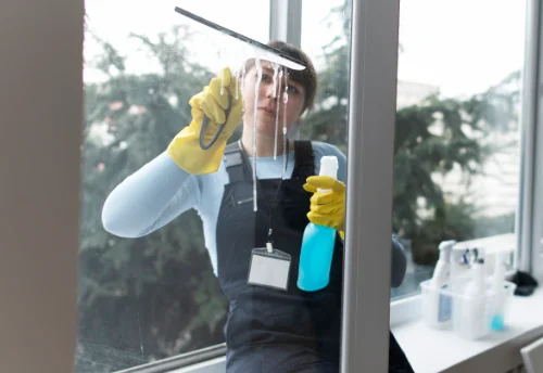 Nettoyage de vitres intérieures et extérieures à la Chapelle-Fleurigné